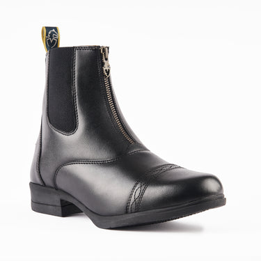 Buy the Shires Moretta Black Clio Synthetic Paddock Boot | Online for Equine