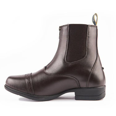 Buy the Shires Moretta Brown Clio Synthetic Children's Paddock Boots | Online for Equine