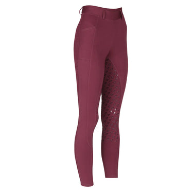 Shires Black Cherry Aubrion Albany Riding Tights