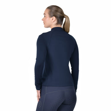 Dublin Brushed Long Sleeve Riding Top Navy