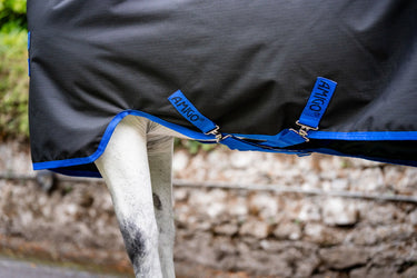 Horseware Ireland Amigo Ripstop 900D Pony Turnout Rug 0G Black / Classic Blue| Online For Equine