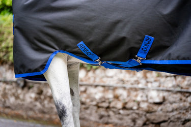 Horseware Ireland Amigo Ripstop 900D Pony Turnout Rug 100G Black / Classic Blue