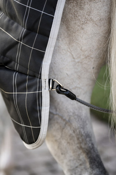 Horseware Ireland Rhino Stable Rug 350G Vl Blk / Grey / White Chk & Grey