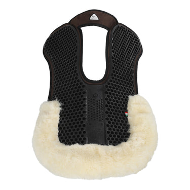 Buy Acavallo Withers Free Hexagonal Soft Gel Pad With Micropile & Back Sheepskin Edge  | Online for Equine
