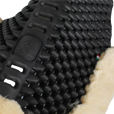 Buy Acavallo Piuma Air-Release Featherlight Double Riser Pad Cutout Eco-Wool One Size  | Online for Equine