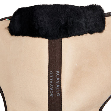 Buy Acavallo Close Contact Memory Foam 1/2 Pad With Sheepskin  | Online for Equine