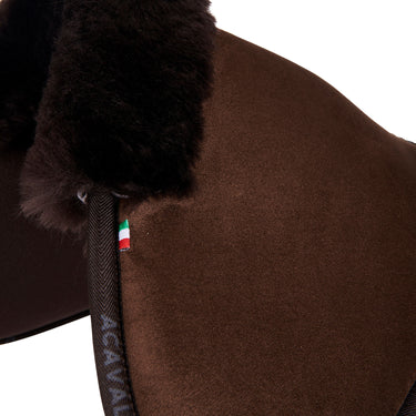 Buy Acavallo Close Contact Memory Foam 1/2 Pad With Sheepskin  | Online for Equine