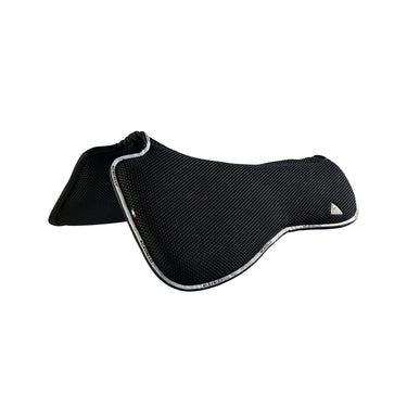 Buy Acavallo Withers Free 3D Spacer Fabric Memory Foam ½ Pad -Dressage Black One Size  | Online for Equine