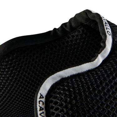 Buy Acavallo Withers Free 3D Spacer Fabric Memory Foam ½ Pad -Dressage Black One Size  | Online for Equine