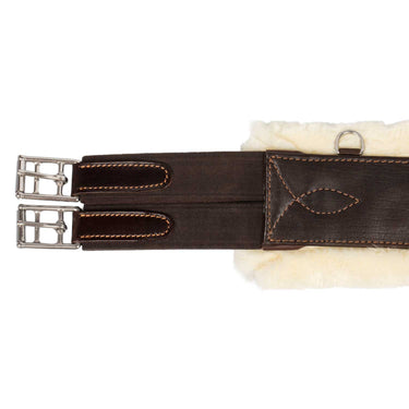 Buy Acavallo Leather Studguard Girth With Removable Ecowool Lining  | Online for Equine