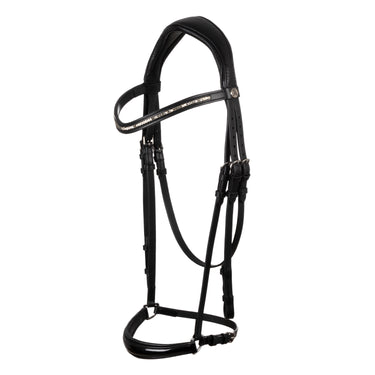 Buy Acavallo Dama Drop Noseband Soft Anatomic Leather Bridle  | Online for Equine