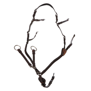 Buy Acavallo Calfskin Leather 5 Point Attachment Breastplate  | Online for Equine