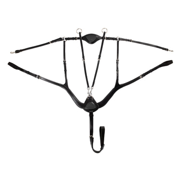 Buy Acavallo Anatomical Leather 5 Point Attachment Breastplate  | Online for Equine