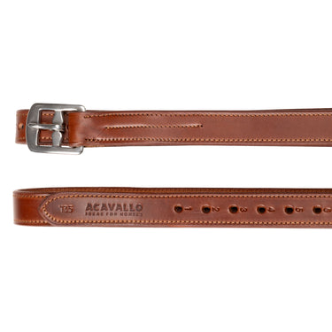 Buy Acavallo Calfskin Stirrup Leathers Nylon Reinforced  | Online for Equine