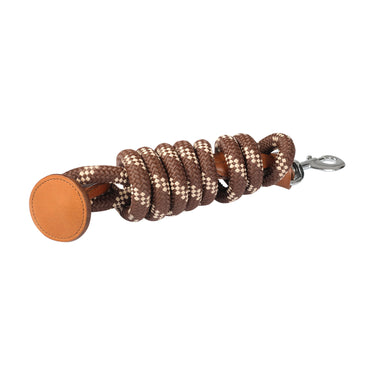 Buy Acavallo Nylon Braided Lead Rope With Leather Termination  | Online for Equine