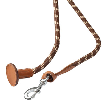 Buy Acavallo Nylon Braided Lead Rope With Leather Termination  | Online for Equine