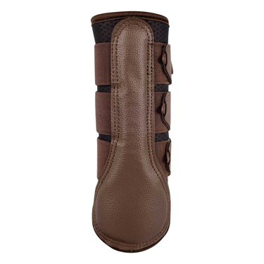 Buy Acavallo Brown Hind Brushing Horse Boots Neoprene Perforated With Triple Velcro  | Online for Equine