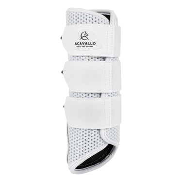 Buy Acavallo Black Hind Brushing Horse Boots Neoprene Perforated With Triple Velcro  | Online for Equine