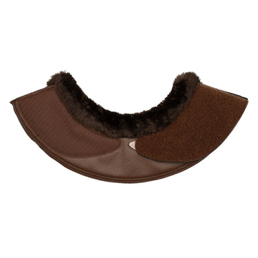 Buy Acavallo Brown Bell Boots W/Synthetic Fur In Pu Leather W/Velcro Fastening  | Online for Equine