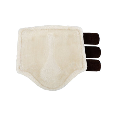 Buy Acavallo Eco-Leather Hind Brown Brushing Horse Boots With Triple Velcro Fasten  | Online for Equine