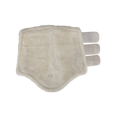 Buy Acavallo Eco-Leather Hind White Brushing Horse Boots With Triple Velcro Fasten  | Online for Equine
