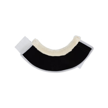 Buy Acavallo Eco-Leather Black Bell Boots With Velcro Fastening  | Online for Equine