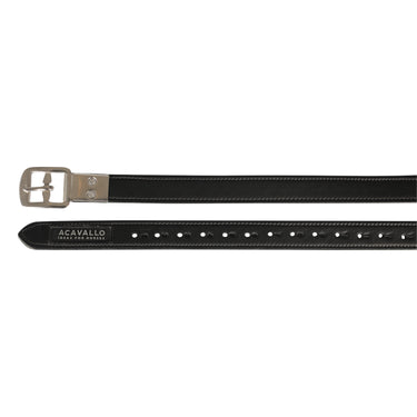 Buy Acavallo Calfskin Stirrup Leathers With Incapsulated Shaped Buckle 160cm  | Online for Equine