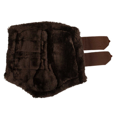Buy Acavallo Front Brushing Dark Brown Boots With Synthetic Fur With Double Velcro  | Online for Equine