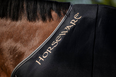 Horseware Ireland Rambo Airmax Cooler Black / Thunderstorm Grey & Silver