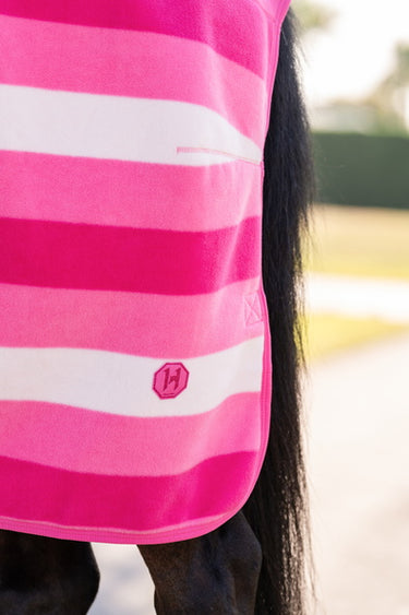 Horseware Ireland Newmarket Fleece Cooler Witney Pink