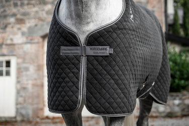 Horseware Ireland Thermal Cooler Black / Thunderstorm Grey & Silver