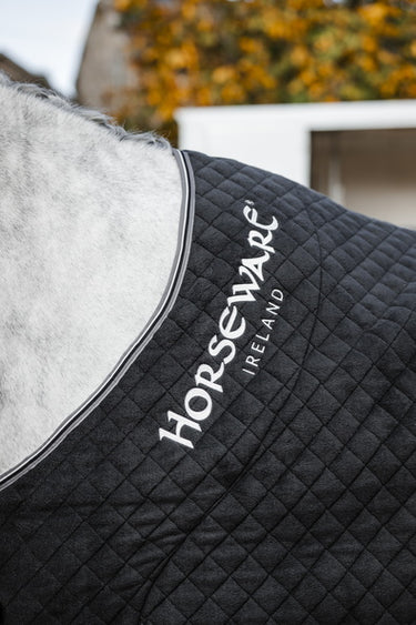 Horseware Ireland Thermal Cooler Black / Thunderstorm Grey & Silver