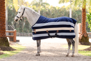 Horseware Ireland Newmarket Pony Fleece Cooler Witney Navy