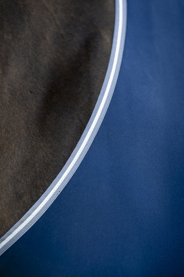 Horseware Ireland Amigo Jersey Cooler Navy / Titanium Grey & Silver