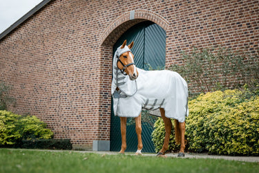 Horseware Ireland Amigo Ripstop Hoody Silver / Titanium Grey & Silver