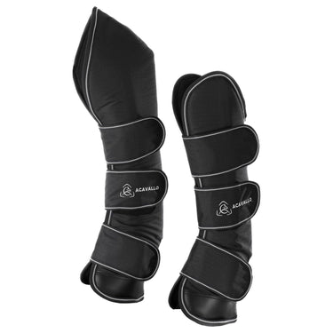 Acavallo 900D Ripstop Travel Boots Black| Online For Equine