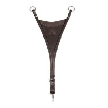 Acavallo Adjustable Leather Bib Martingale Attachment- Dark Brown| Online For Equine