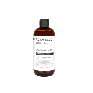 Acavallo Almond Leather Oil 500 Ml (Glycerin)| Online For Equine
