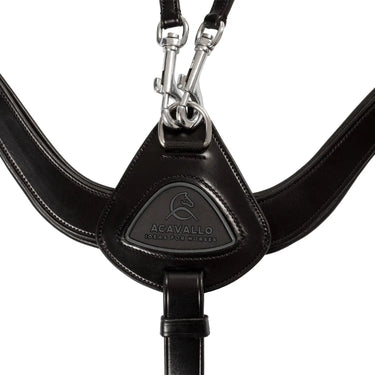 Buy Acavallo Anatomical Leather 5 Point Attachment Breastplate  | Online for Equine