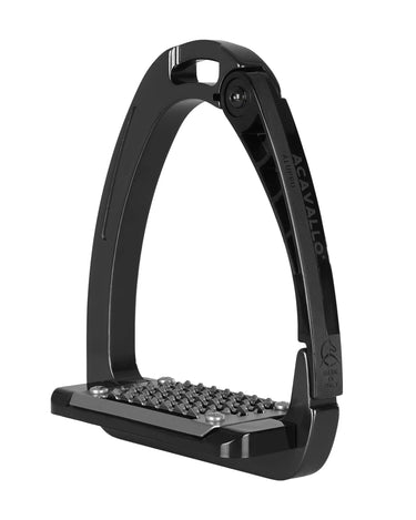 Acavallo Arena AluPro Adults Charcoal Safety Stirrups| Online For Equine