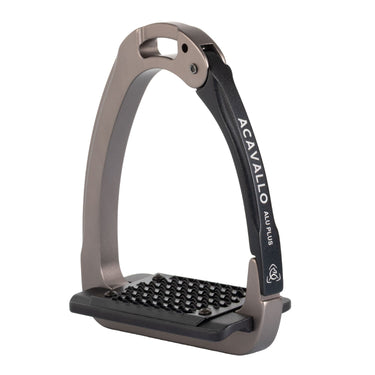 Acavallo Arena Aluplus 2.0 Stirrups- Titanium/ Black| Online For Equine