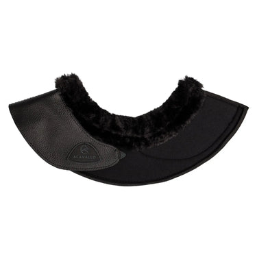 Buy Acavallo Bell Boots With Synthetic Fur In PU Leather With Velcro Fastening  | Online for Equine