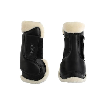 Buy Acavallo Eco-Leather Tendon Boots With Double Velcro Fastening  | Online for Equine