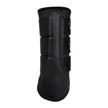 Buy Acavallo Black Hind Brushing Horse Boots Neoprene Perforated With Triple Velcro  | Online for Equine