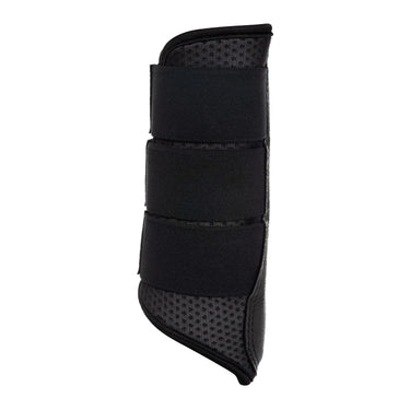 Buy Acavallo Black Hind Brushing Horse Boots Neoprene Perforated With Triple Velcro  | Online for Equine