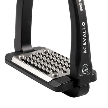 Acavallo Black Rel-X Easy Stirrup With Shaper Silicon Arm| Online For Equine