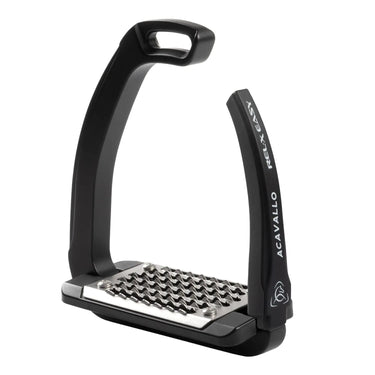 Acavallo Black Rel-X Easy Stirrup With Shaper Silicon Arm| Online For Equine