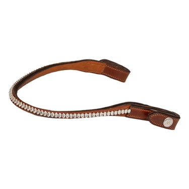 Buy Acavallo Browband With Oval Crystals  | Online for Equine