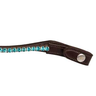 Buy Acavallo Browband With Round Crystals  | Online for Equine