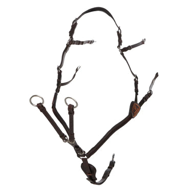 Buy Acavallo Calfskin Leather 5 Point Attachment Breastplate  | Online for Equine